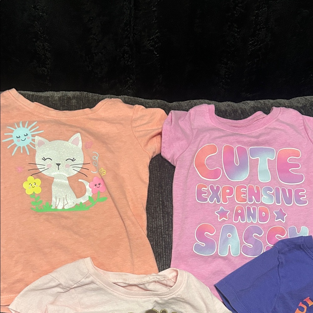 Colorful Graphic Kids Short Sleeve T-Shirt Collection